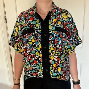 Multicolor Marc Jacobs silk shirt Blouse